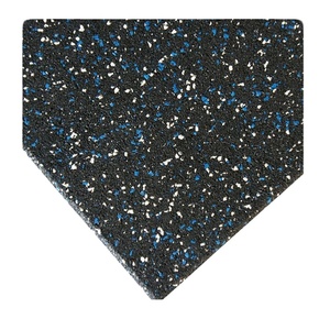 Tapis de sol de gym en caoutchouc de 0,79 pouces d'épaisseur pour salle de sport à domicile - Product Image 4