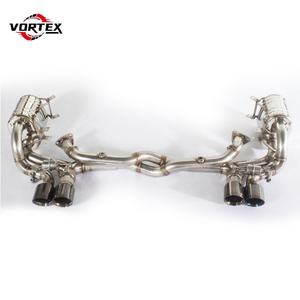 Système d'échappement Catback haute performance en acier inoxydable Vortex pour 997.1 - Product Image 1