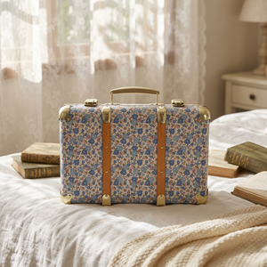 Wedding Custom Luxury Suitcase <b>Vintage</b> Paper Suitcase Gift <b>Box</b> with Handle - Product Image 1