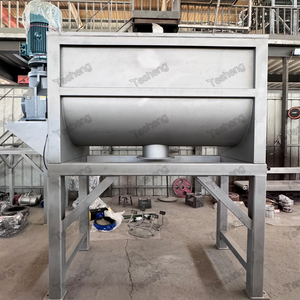 Mezclador de cinta Horizontal de acero inoxidable SUS316L Motor Core Powder Feed Powder Mezclador de cinta Horizontal - Product Image 4