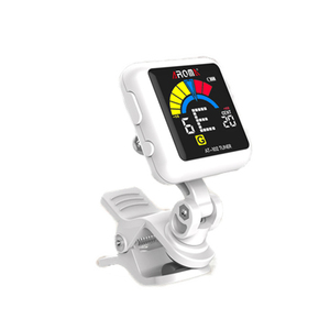 Afinador de guitarra Clip en sintonizador recargable para guitarra bajo ukelele violín afinación cromática Pantalla de Color brillante sintonizador de guitarra de Aroma - Product Image 6