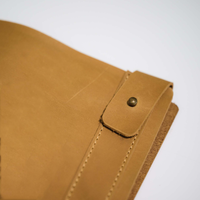 Vente directe en gros, porte-menu en cuir véritable A5, porte-menu personnalisé, couvertures de menu de restaurant