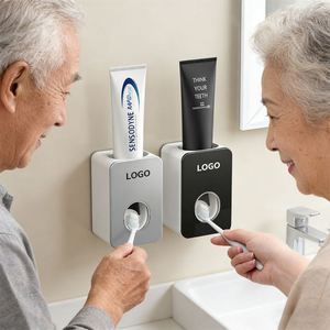 Dispensador de Pasta de Dientes al por Mayor, Fácil de Usar, Práctico y Elegante, Dispensador de Pasta de Dientes de ABS para la Familia - Product Image 3