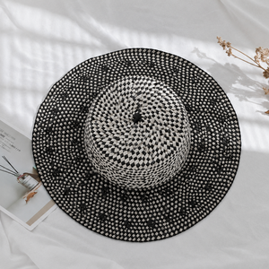 Sombrero de Moda para Adultos, Unisex, de Ala Ancha, con Diseño Étnico Pintado a Mano, para Viajes al Aire Libre, Protección Solar para la Playa, Verano - Product Image 2