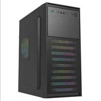 Huntkey Dark Hunter 5 Computer Case Desktop DIY Full-Side Panel Gaming Liquid Cooled ATX Mid Tower Chassis