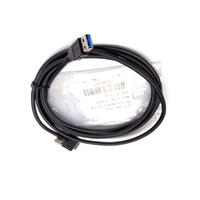 Câble de données 2.5m USB, pour machine vision Micro B mâle vers USB 3.0 Type A avec vis