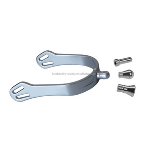 <span class=keywords><strong>Éperons</strong></span> de cheval en aluminium avec 4 tiges interchangeables, <span class=keywords><strong>éperons</strong></span> interchangeables en aluminium pour cheval, couleur noire - Product Image 5