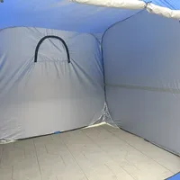 Tente d'urgence extérieure pour secours en cas de catastrophe, isolation temporaire, sans installation requise, ouverture rapide, pliable, quatre saisons, armature en acier, portable