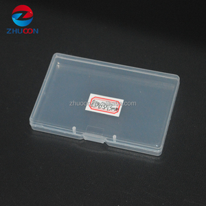 OEM organizador de cosméticos PP caja de almacenamiento portátil transparente contenedor de embalaje plano pequeño de plástico cuadrado rectangular caja redonda - Product Image 3