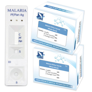 डीप ब्लू हॉट सेलिंग मलेरिया pf/पैन रैपिड डायग्नोस्टिक टेस्ट किट नैदानिक और घरेलू उपयोग के लिए एक चरण कैसेट - Product Image 5