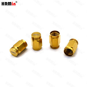 Suministro DE FÁBRICA DE China, tapas de vástago de válvula de neumático de bicicleta de Color dorado, <span class=keywords><strong>cubiertas</strong></span> de válvula de neumático de titanio Gr.5 para coche y motocicleta - Product Image 2
