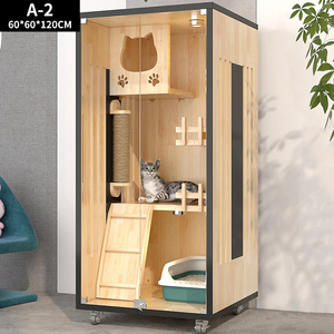 Cages d'élevage d'animaux de compagnie en verre empilables, nouvelle conception chinoise 2023, usage commercial - Product Image 2