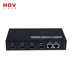 Auf Lager Full Gigabit 4 Port Sfp Ethernet Switch Kompatibel Huawei
