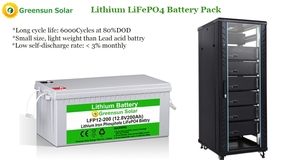 Batería de Litio Lifepo4 Greensun de Ciclo Profundo de 24v 100ah 150ah 200ah 300ah 400ah 12v 24v 48v para Vehículos - Product Image 5