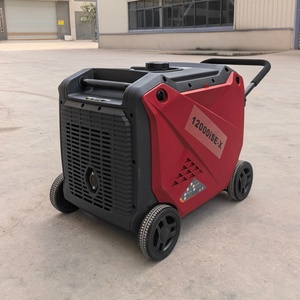 เครื่องกำเนิดไฟฟ้าเบนซินแบบพกพา Ultra-Silent 10kW 12.5KVA 50/60Hz 120V 230V 240V สำหรับสำรองไฟบ้านและงานก่อสร้าง - Product Image 1