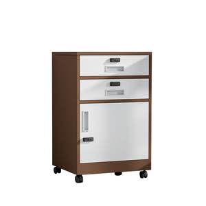 Offre spéciale Armoire de bureau plusieurs couleurs à <span class=keywords><strong>bas</strong></span> prix avec deux tiroirs classeur à verrouillage par mot de passe avec roues - Product Image 3