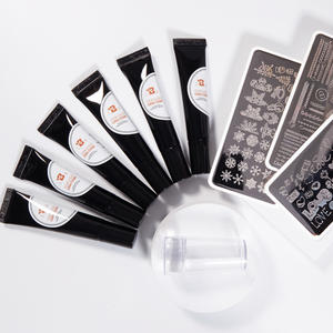 BOZLIN 15ml 12 colores semipermanente Soak Off UV LED Print esmalte de <span class=keywords><strong>uñas</strong></span> estampado Gel para Nail Art - Product Image 4