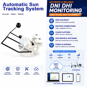 Système de nettoyage solaire automatique Wi-Fi CE RoHS pour fermes solaires, centrales photovoltaïques, kit de capteurs de station météo, fournisseur OEM ODM - Product Image 6