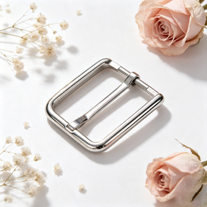 High Corrosion Resistant Stainless Steel Belt Pin Buckle Smooth <b>Mirror</b> Polished Hardware Fitting For Cowhide Belt Accessories - Product Image 2