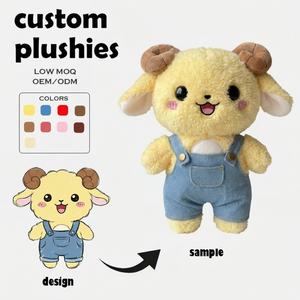 Peluches Personalizados con Logotipo, Fabricante de Juguetes de Peluche, Peluche de Troll Azul con Chaqueta, MOQ Bajo, OEM, ODM, Muñeco de Peluche Animal - Product Image 6