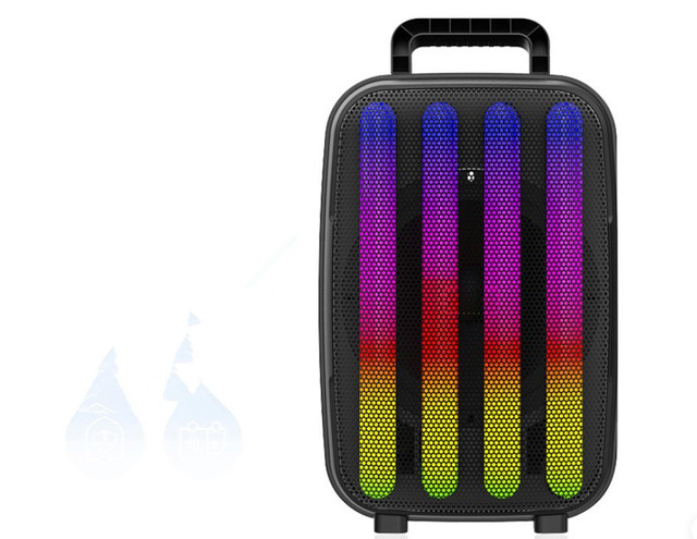 Wholesale Big 8inch Wireless Party Loud Karoke Speaker With Mic Remote Control