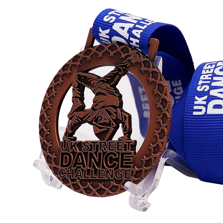 Medallas de gimnasia personalizadas baratas, medalla de maratón en blanco, en miniatura, oro, plata, bronce, Honor Medale