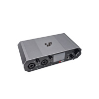 Simplefly SF2404 Pro Interface Audio USB Professionnelle 2 Canaux Carte Son pour Ordinateur Portable/Fixe Karaoké & Enregistrement en Studio de Musique