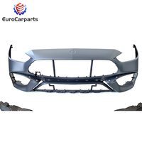 Nouvelle calandre de pare-chocs avant en matériau PP W206 C63 pour Mercedes-Benz C200/C300/C400 Kit de mise à niveau - Haute qualité 100% compatible