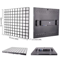 Marslite 10x10 Matrix Light Pro, panneau LED matriciel pour DJ, discothèque, fête, scène, éclairage LED matriciel, peut être assemblé