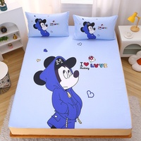 Parures de lit 4 pièces en polyester avec motifs de princesses, Spider-Man et extraterrestres, vente en gros