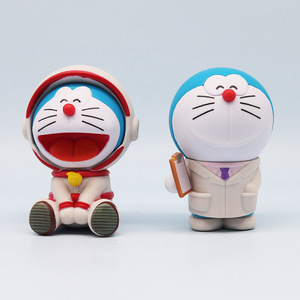 8-9CM <span class=keywords><strong>Doraemon</strong></span> Cos Q Ver. Trabajo Profesión Atletas Policía PVC Anime Figura para Catcher Egg Box Gashapon Game Machine Premio Juguete - Product Image 5