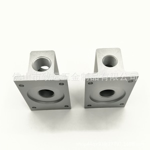 Kit de salida para compresor de aire 2-8101T de aluminio para válvulas de colectores bidireccionales de 4 puertos - Product Image 2