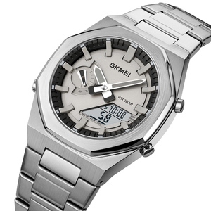 SKMEl 1816 Reloj deportivo analógico <span class=keywords><strong>digital</strong></span> unisex con diseño de moda de doble hora y luz trasera luminosa Relojes de movimiento síncrono - Product Image 3