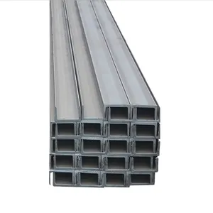 Hot Sale Hot Rolled/Cold Bended U Iron Beams H Beam/I Beam/U/Z/C/W Galvanized/C Carbon /Stainless Steel Profiles Channel Factory