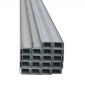 Nóng bán cán nóng/lạnh uốn cong U dầm sắt H chùm/I chùm/U/Z/C/W mạ kẽm/C Carbon/thép không gỉ hồ sơ kênh nhà máy