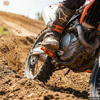 Repose-pieds en aluminium CNC sur mesure OEM compatibles avec les accessoires de modification de course KTM SX-F XC-F EXC-F