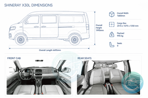 Shineray X30L Minivan de <span class=keywords><strong>9</strong></span> <span class=keywords><strong>Plazas</strong></span> para Pasajeros 2026 Euro 5 1.5L LHD Directo de Fábrica - Product Image 2