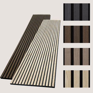 KASARO Akupanel 2400*600mm Panneaux muraux acoustiques en placage de bois Panneaux muraux acoustiques en MDF pour <span class=keywords><strong>studio</strong></span> et décoration de la maison - Product Image 3