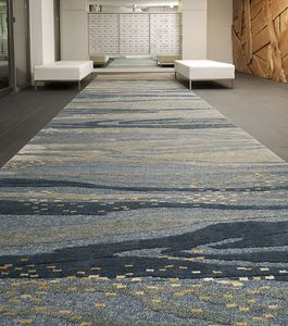 Nhà Máy Bán buôn tùy chỉnh hiện đại Thiết kế khách sạn tường để tường thảm không trượt 100% polyester in Thảm cuộn sảnh tiệc hội trường - Product Image 6