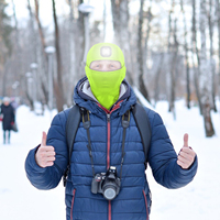 Gorra con Linterna Frontal para Actividades al Aire Libre, Ciclismo y Camping