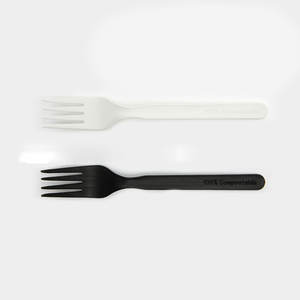 ช้อนซุปแบบใช้แล้วทิ้ง ผลิตจาก PLA ย่อยสลายได้ เป็นมิตรกับสิ่งแวดล้อม สำหรับร้านอาหาร โรงแรม  พร้อมโลโก้สั่งทำได้ - Product Image 4