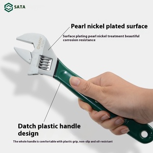 ชุดประแจอเนกประสงค์แบบปรับได้ <span class=keywords><strong>SATA</strong></span> ขนาดใหญ่ วัสดุเหล็กกล้า สำหรับงานอุตสาหกรรม ขนาดเมตริก สำหรับงาน DIY - Product Image 2