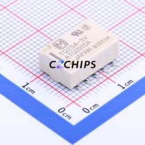 TQ2SA-3V-Z Signal Relay SMD,9x14mm Relay 3V 2 Changeover: 2C (DPDT-Changeover)::: 125V-AC/220V-DC AgNi+Gold Plated - Product Image 1