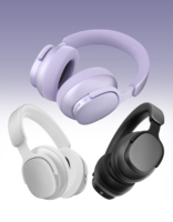 Casque audio ANC supra-auriculaire LS-235 avec cuir et métal, autonomie de plus de 20 heures, son Hi-Fi pour le sport et les voyages
