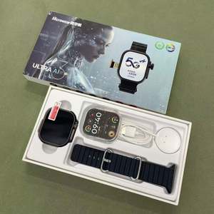 Microwear U3a <span class=keywords><strong>Smartwatch</strong></span> Con Android Amoled America Ultra 2 AI 3 Ai3 Wearos <span class=keywords><strong>Wear</strong></span> <span class=keywords><strong>OS</strong></span> 4G 5g Lte Tarjeta Sim Soporte Reloj inteligente - Product Image 4