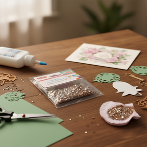 Strass Ilan 3mm Colore Caffè per Lavori Artigianali Confezione da 5g - Product Image 3