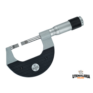 Rupac <b>Micrometer</b> for slots with non-rotating stem MicroMet PLUS 0-25mm resolution 0.01mm - Product Image 2