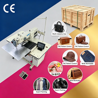 Machine à poinçonner et à coudre le cuir CNC, équipement multifonctionnel de broderie et de couture pour l'intérieur des voitures en cuir