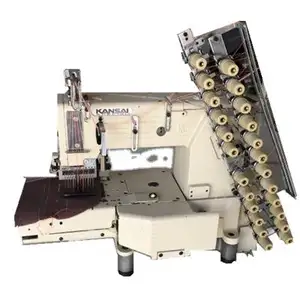 Used Kansai Special FX4408P multi-needle elastic machine placket machine