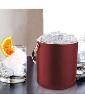 Luxury Metal Ice Bucket With Handle For Home Bar Party And Hotel <b>Serving</b> Applications - Product Image 5
